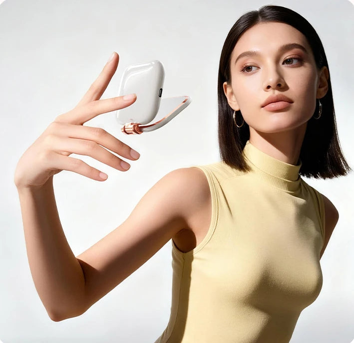 NEW Magnetic Selfie Light for iPhone Magsafe CRI97 360 LED Ring Fill Light Mirror Mini Foldable Remote Control PC Material
