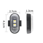 6PCS Waterproof Wireless LED Strobe Lights 8 Colors USB Charging Remote Control Car Motorcycle Drone Aircraft Bike Accessories
