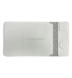 Luxury Leather Wireless Charging Laptop Sleeve Reliable 15W Fast Charging Laptop Bags Mousepad14 -16inch Foldable Charger
