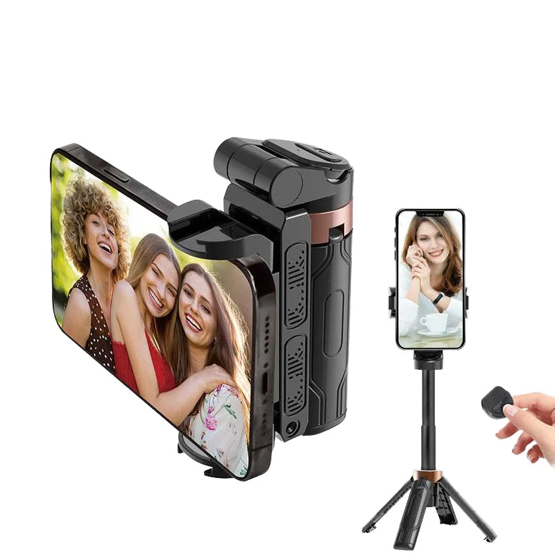 Wholesale Pocket Mini Selfie Stick Foldable 3 in 1 Extendable Grip Phone Shooting Tripod Stand with BT Remote Control