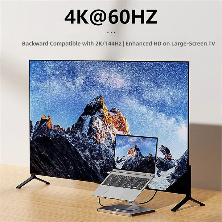 Wholesale Aluminum  Home Office Students DJ Use As Computer Laptop Stand with 10 Port Hub