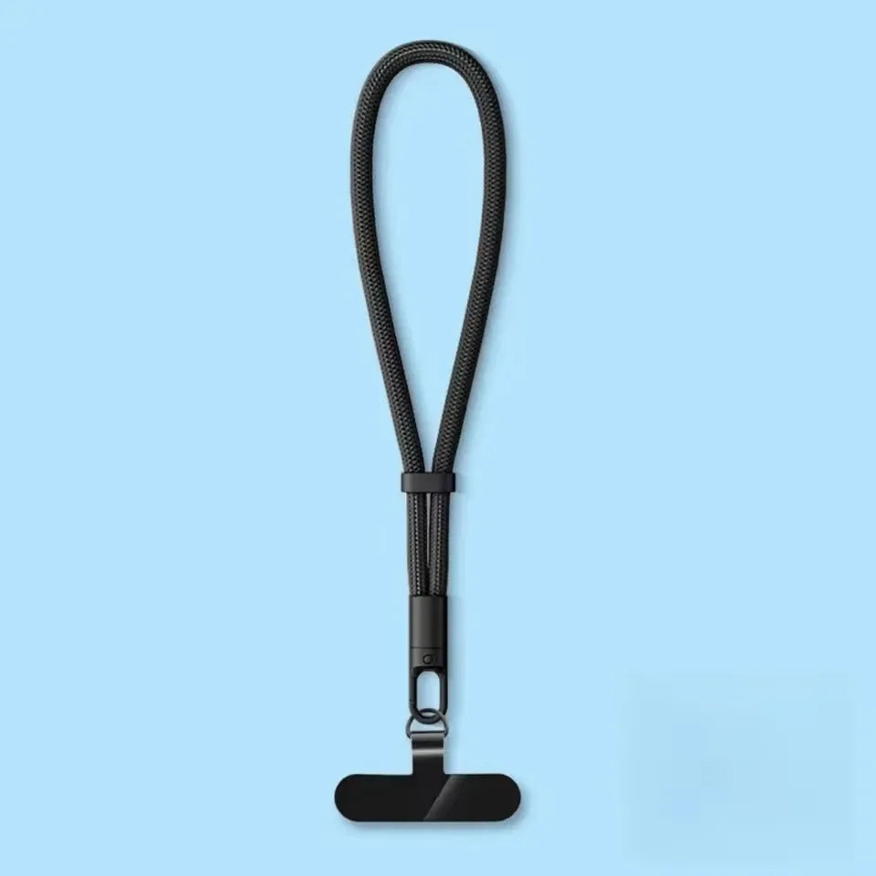 Universal Adjustable Mobile Phone Self-locking Anti-loss Lanyard for iPhone Samsung Short Wrist Strap Durable Cell Phone Strap