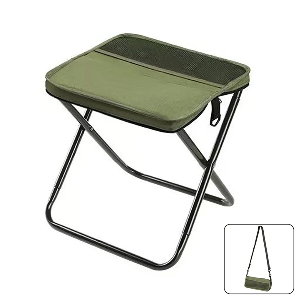 Foldable Backpack Stool Folding Chair for Fishing Travel