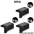 1-10PCS Solar Deck Lights Outdoor Step Lights Waterproof Led Solar Lights for Railing Stairs Step Fence Yard Patio and Pathway