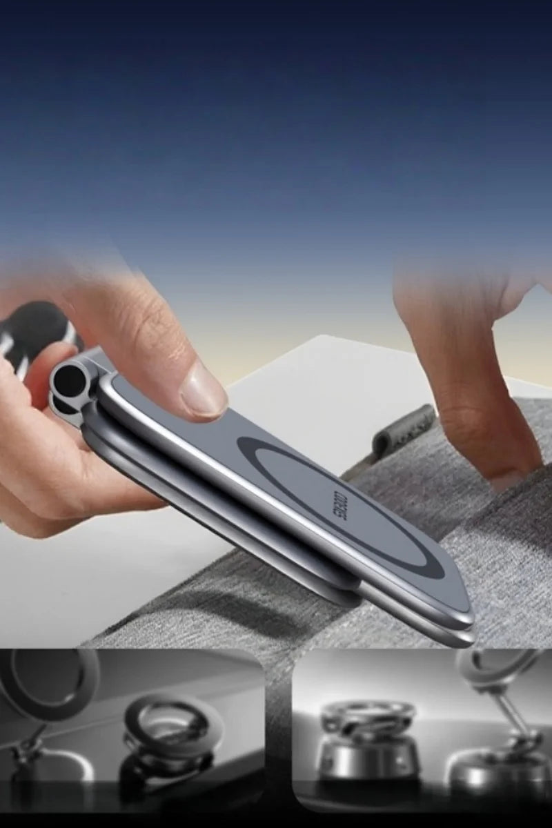 New Magnetic Car Phone Holder | Multifunctional Foldable Portable Anti-Shake Vehicle Navigation Mount