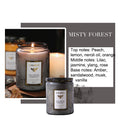 7 OZ Jar Scented Candle, Natural Soy Candle, Serenity Aromatic Candles, Home Decorative Scented Candles Gift for Friends