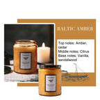 7 OZ Jar Scented Candle, Natural Soy Candle, Serenity Aromatic Candles, Home Decorative Scented Candles Gift for Friends