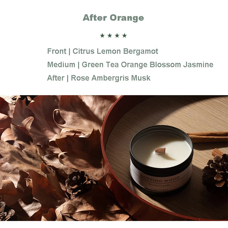Black Tin Can Scented Aromatic Citronella Candles