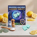 Washing Machine Cleaner Tablets Deep Cleaning Descaling Deodorizer Pet Hair Remover Washer Tub Clean Universal Laundry Care