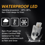 Car Accessories For Audi Quattr Q3 Q5 Q7 S3 S4 S5 S6 S7 A4 A5 A6 B6 B7 B8 C5 C6 C7 A7 A8 Led Emblem Lamp Car Door Welcome Lights