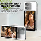 Wireless Vlog Mobile magnetic selfie screen using phone rear camera for Selfie Vlog or Live Stream Compatible.