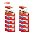 Original Panasonic CR2032 Battery for Car Key Fob, Watch, and Computer Motherboard (1-20pcs) - 3V Lithium Coin Cell 2032