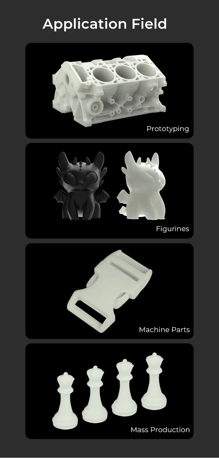CREALITY Hyper Series PLA Filament 1.75mm Better Fluidity Faster Cooling High Precision for FDM Printers