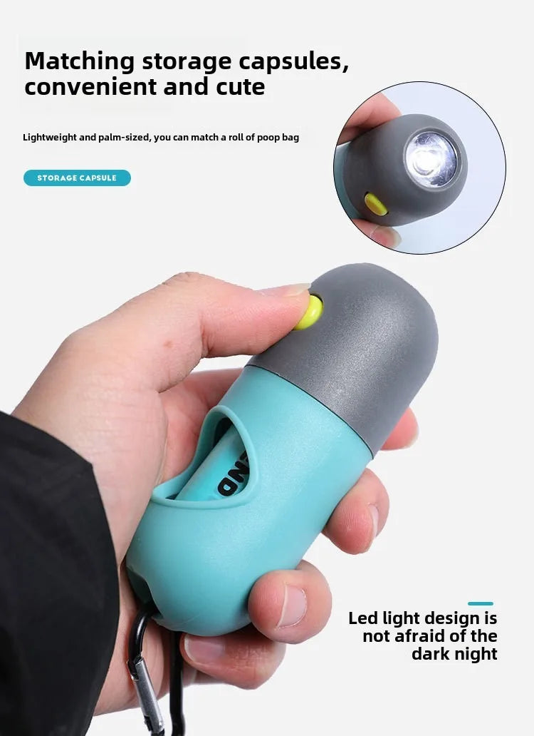 Pet Dog Poop Bag Dispenser with Hanging Hook