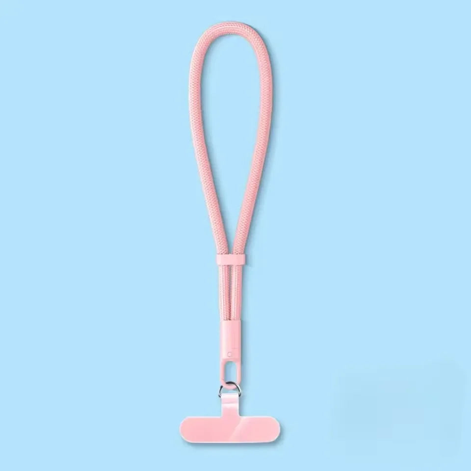 Universal Adjustable Mobile Phone Self-locking Anti-loss Lanyard for iPhone Samsung Short Wrist Strap Durable Cell Phone Strap