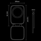 New Magnetic Car Phone Holder | Multifunctional Foldable Portable Anti-Shake Vehicle Navigation Mount