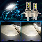 30000LM H4 Led Headlight Canbus Led H4 Auto Headlamp Turbo LED H4 9003 High Low Beam Headlight Bulb 12V 24V 6500K