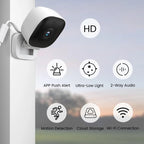 Smart Full HD Wireless Camera Wide-angle Motion Detection And Recorder Audio Video For Night Vision Home Safety Micro Camcorder