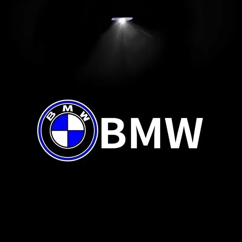 2/4PCS car LED welcome light is suitable for BMW X1-X6 series E81E82E87E88F20F21 20-18 projector G11 G12 G30 G31 G38 auto parts