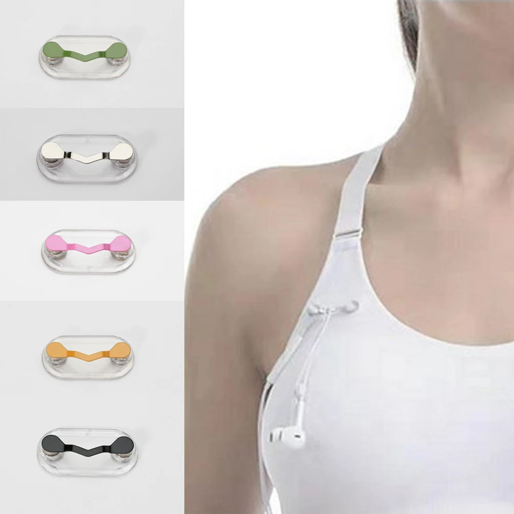 Fashion Multi-function Portable Clothes Clip Buckle Magnet Glasses Headset Line Clips Magnetic Hang Eyeglass Holder Pin Brooches