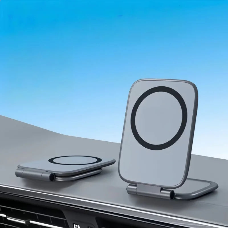 New Magnetic Car Phone Holder | Multifunctional Foldable Portable Anti-Shake Vehicle Navigation Mount