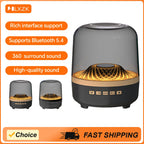 Portable Wireless Soundbar Bluetooth 5.3 Home Theater Speaker Subwoofer Hi-Fi Acoustic Breathing Lamp for Android IOS