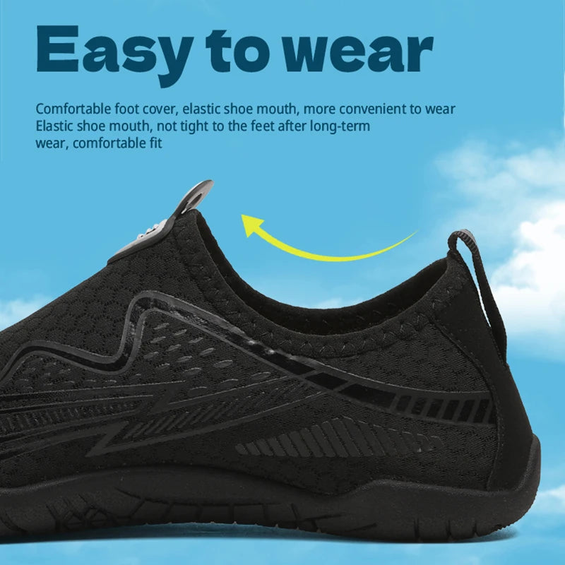 Summer Quick-Drying Beach Water Shoes Unisex Swimming Aqua Slippers Outdoor Activities Surfing on The Sea Five Finger Sandals