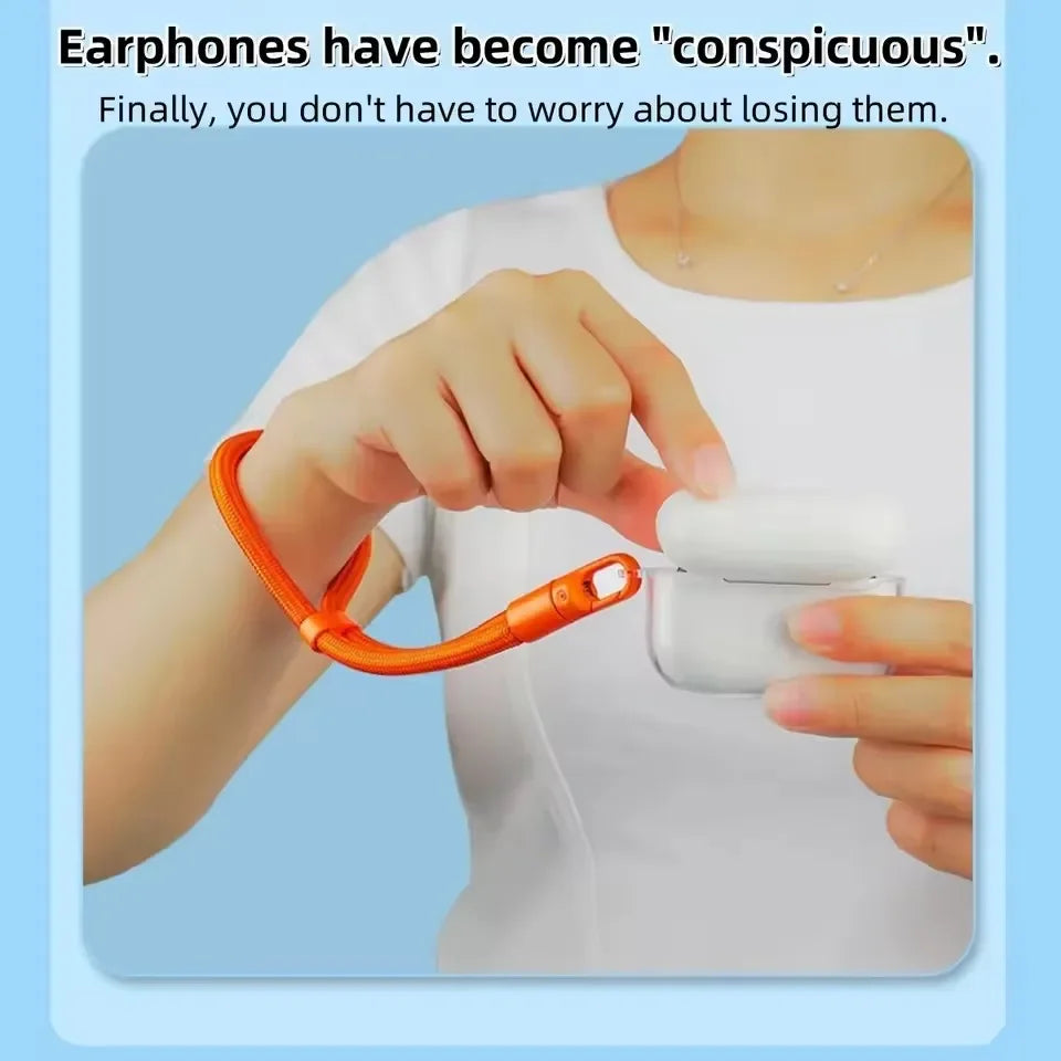 Universal Adjustable Mobile Phone Self-locking Anti-loss Lanyard for iPhone Samsung Short Wrist Strap Durable Cell Phone Strap