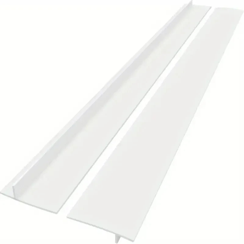 Silicone Gap Strip, Kitchen Gas Stove Sealing Strip, Kitchen Anti-Oil Anti-Stain Strip, Silicone Seal Insert Strip
