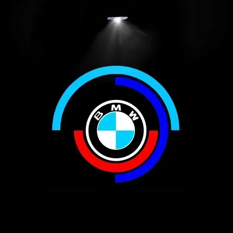 2/4PCS car LED welcome light is suitable for BMW X1-X6 series E81E82E87E88F20F21 20-18 projector G11 G12 G30 G31 G38 auto parts