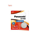 Original Panasonic CR2032 Battery for Car Key Fob, Watch, and Computer Motherboard (1-20pcs) - 3V Lithium Coin Cell 2032