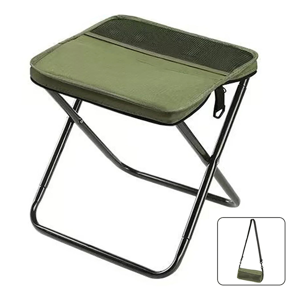 Foldable Backpack Stool Folding Chair for Fishing Travel