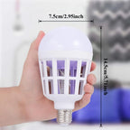 JOYINLED 1/2PCS Mosquito Trap E27 Lamp Perfect for Mosquitoes/Moths/Flies,Pest Control,Apartment Essentials,Household Gadgets