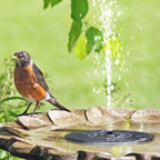 solar Fountain Floating Solar Fountain Pump Is Suitable fSor Bird Baths, Gardens, Ponds, Swimming Pools, and Outdoor Activities