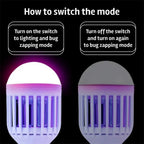 JOYINLED 1/2PCS Mosquito Trap E27 Lamp Perfect for Mosquitoes/Moths/Flies,Pest Control,Apartment Essentials,Household Gadgets