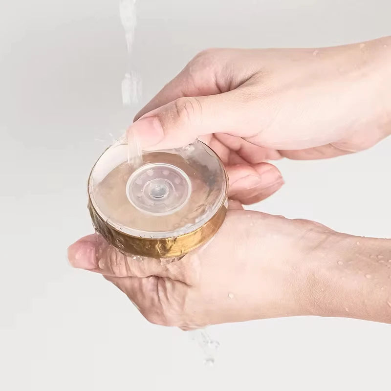 New Suction Cup Hooks Stainless Steel Waterproof Bathroom Shower Wall Mount Punch-free Reusable Strong Adsorption Hook Holders