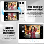 Wireless Vlog Mobile magnetic selfie screen using phone rear camera for Selfie Vlog or Live Stream Compatible.