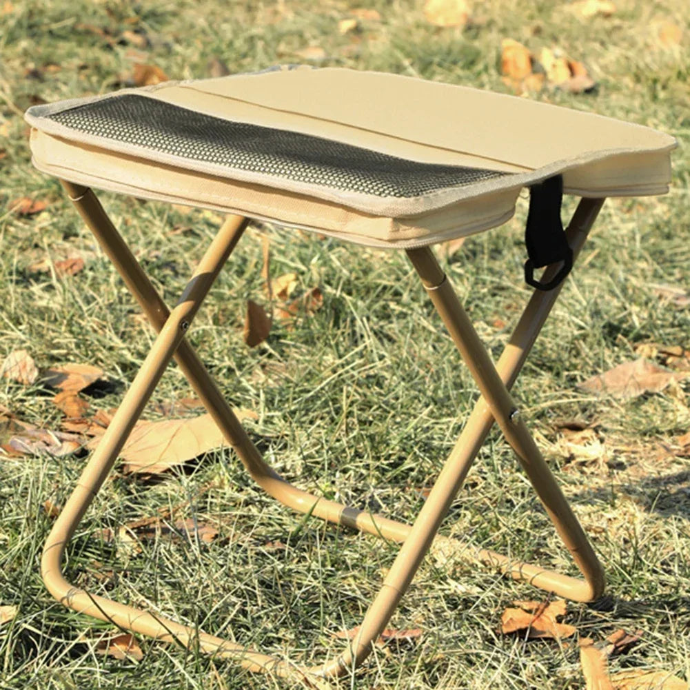 Foldable Backpack Stool Folding Chair for Fishing Travel
