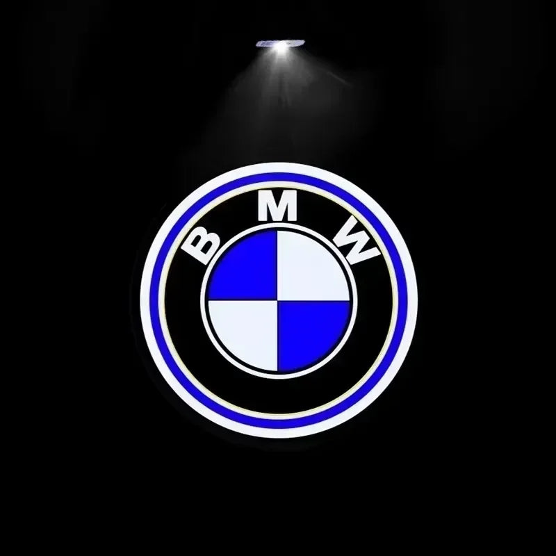 2/4PCS car LED welcome light is suitable for BMW X1-X6 series E81E82E87E88F20F21 20-18 projector G11 G12 G30 G31 G38 auto parts