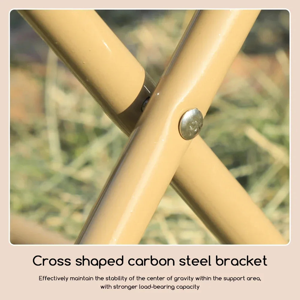 Foldable Backpack Stool Folding Chair for Fishing Travel