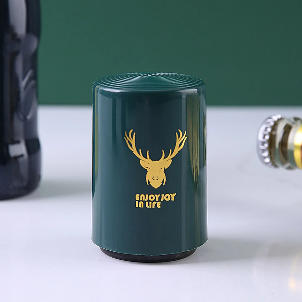 1Pcs Automatic Beer Bottle Opener Stainless Steel Press Lid Beer Corkscrew Tools Portable Bar Gadgets Wine Cap Opener Kitchen