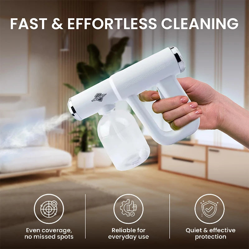 ULV Atomizer & Nano Steam Gun-The Original Disinfectant Fogger Machine - Professional Sanitizer Sprayer