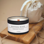 Black Tin Can Scented Aromatic Citronella Candles