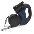 Automatic Retractable Two-End Pet Leash Dog Leash With Flashlight One Tow Two Easy To Walk Your Dog