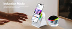 5 In 1 RGB Powerful Bluetooth Wireless Speaker Mobile Phone Stands Portable HIFI Sound Subwoofer Boombox Magnetic Tablet Brack