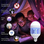 JOYINLED 1/2PCS Mosquito Trap E27 Lamp Perfect for Mosquitoes/Moths/Flies,Pest Control,Apartment Essentials,Household Gadgets
