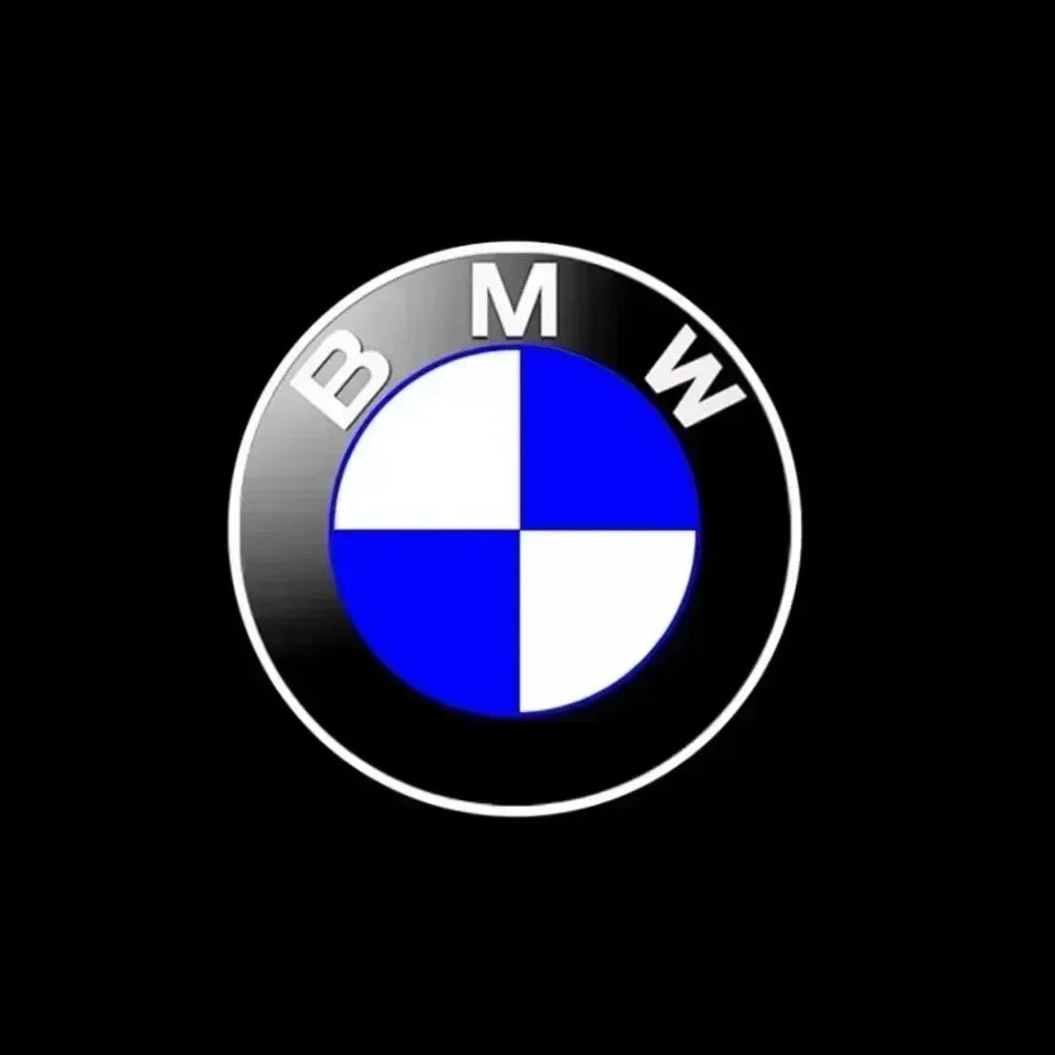 2/4PCS car LED welcome light is suitable for BMW X1-X6 series E81E82E87E88F20F21 20-18 projector G11 G12 G30 G31 G38 auto parts