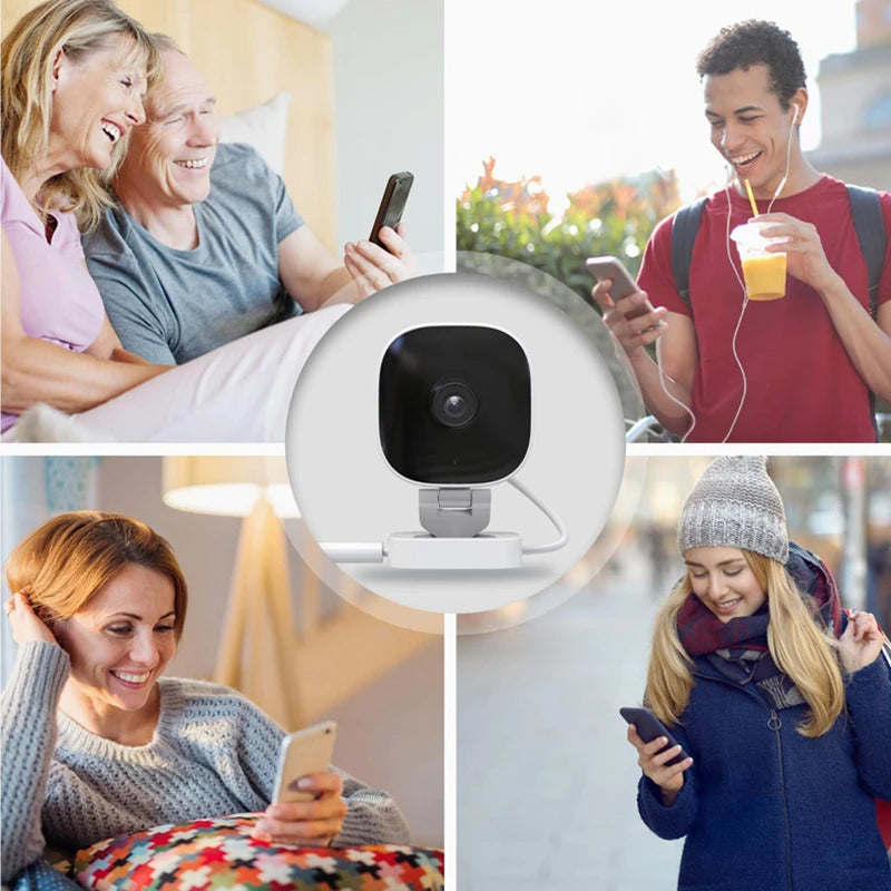 Smart Full HD Wireless Camera Wide-angle Motion Detection And Recorder Audio Video For Night Vision Home Safety Micro Camcorder