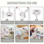 Pet Spray Hair Comb Pet Hair Remover Cleaning Brush