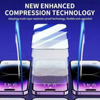 1-5PCS Dust Free Installation Tempered Glass For iPhone 17 16 13 15 14 11 12 Pro Max 16Pro 12 Mini XR XS X SE Screen Protector